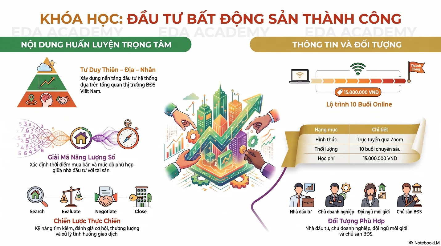 Khóa học Đầu Tư Bất Động Sản Thành Công